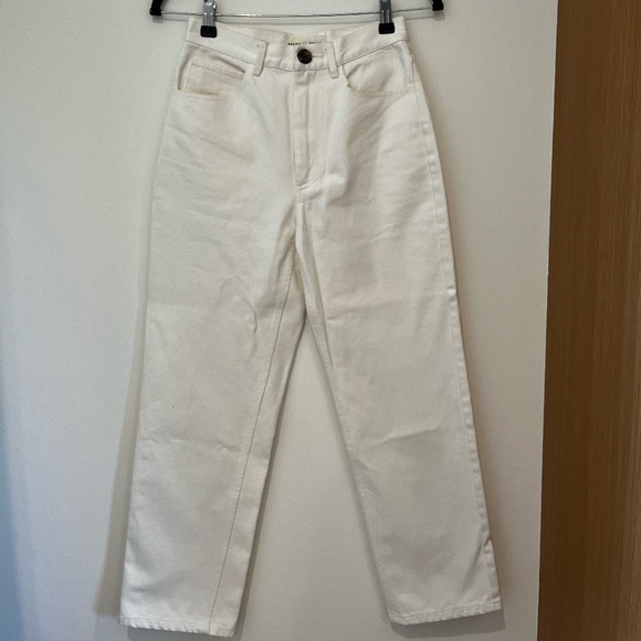 MARA HOFFMAN - White Jean/ Linen blend - Picture 1 of 6